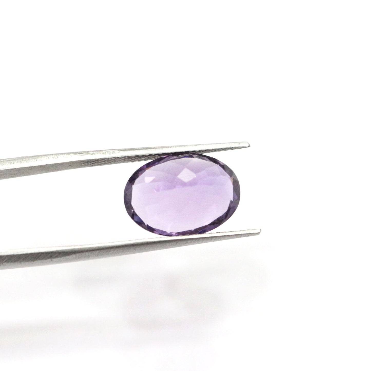 Natural Purple Amethyst Oval Calibration Loose Gemstone