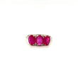 Natural Ruby Gemstone 925 Sterling Silver Statement Ring | Paraiso Jewels