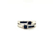Natural Sapphire Gemstone 925 Sterling Silver Ring | Paraiso Jewels