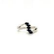 Natural Sapphire Gemstone 925 Sterling Silver Ring | Paraiso Jewels