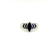 Natural Sapphire Gemstone 925 Sterling Silver Ring | Paraiso Jewels