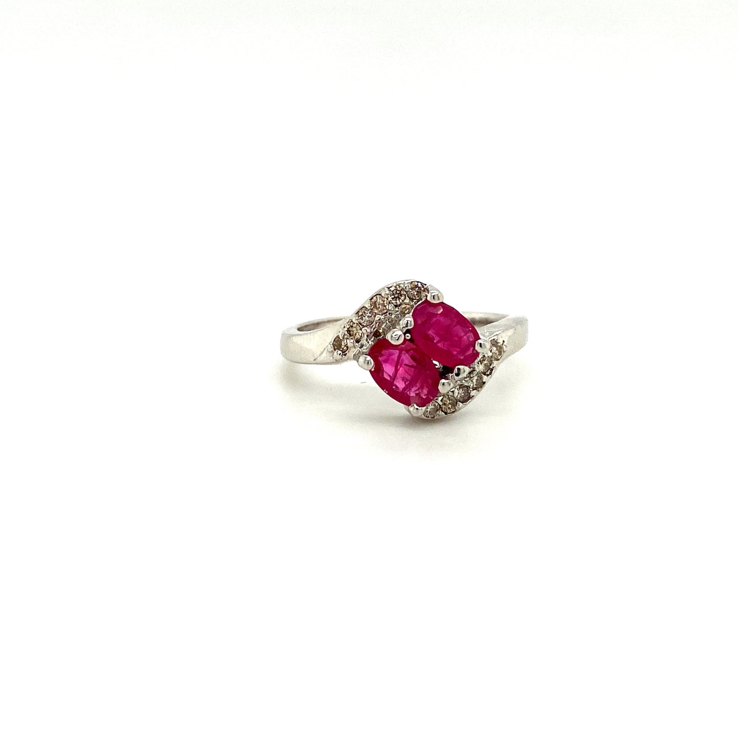 Natural Ruby Gemstone 925 Sterling Silver Ring | Paraiso Jewels