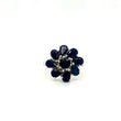 Natural Sapphire Gemstone 925 Sterling Silver Ring | Paraiso Jewels